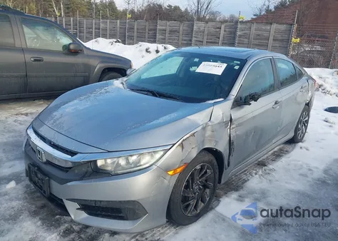 2017 Honda Civic Ex from USA, damaged, VIN 19XFC2F77HE201673
